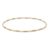 Colier cu perle naturale și mother of pearl cu argint 40 cm DiAmanti 252-11C-G